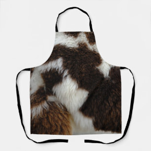 Cowhide-Fur-Schürze Schürze