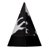 Cowhide Happy Birthday Partyhütchen (Rückseite)