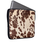 Cowhide 'image' laptopschutzhülle (Vorne Rechts)