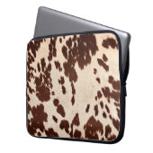 Cowhide 'image' laptopschutzhülle (Vorderseite Links)