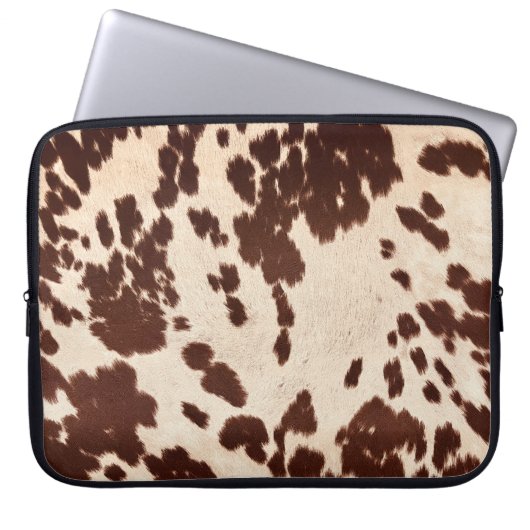 Cowhide 'image' laptopschutzhülle (Vorderseite)