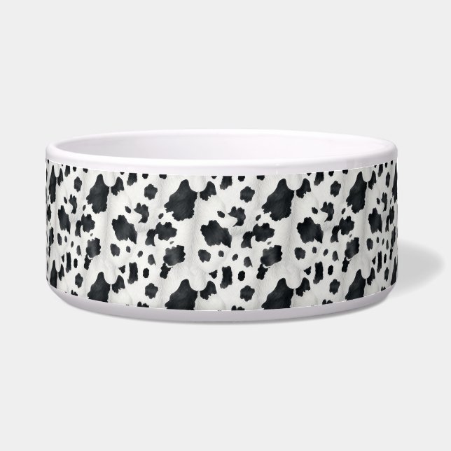 Cowhide Imitation, by Natasha Us  Napf (Vorderseite)