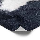 Cowhide Print Poster (Ecke)