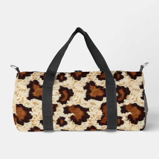 Cowhide Small Duffel Bag Duffle Bag (Vorderseite)