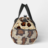 Cowhide Small Duffel Bag Duffle Bag (Rechts)