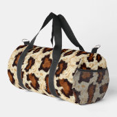 Cowhide Small Duffel Bag Duffle Bag (Rechte Ecke)