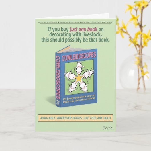 COWLEIDOSCOPES KARTE (Gelbe Blume)