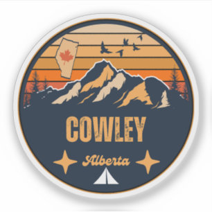 Cowley, Alberta Aufkleber