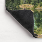 Cowlitz River, Castle Rock, Washington Mousepad (Ecke)