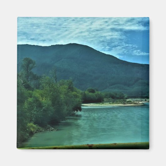 Cowlitz River, Randle, Washington Magnet (Vorne)