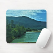 Cowlitz River, Randle, Washington Mousepad (Mit Mouse)