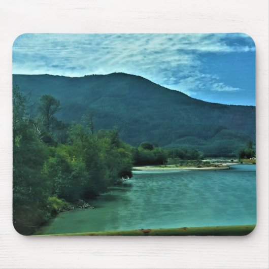Cowlitz River, Randle, Washington Mousepad (Vorne)