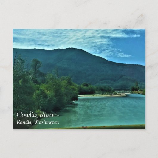 Cowlitz River, Randle, Washington Postcard Postkarte (Vorderseite)