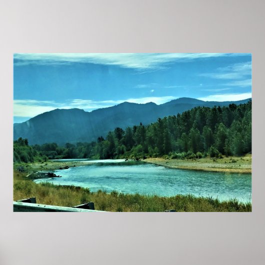 Cowlitz River, Randle, Washington Poster (Vorne)