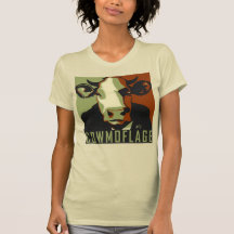 Cowmoflage Fun Pop Art Inspiriert Kuhhemd
