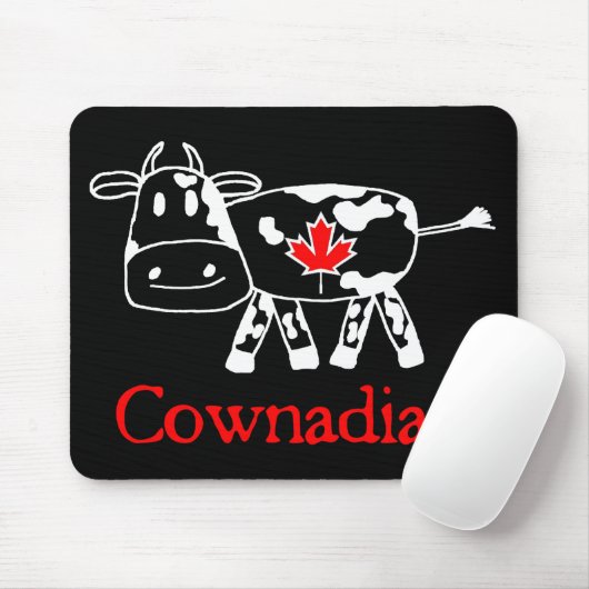 Cownadian Mousepad (Mit Mouse)