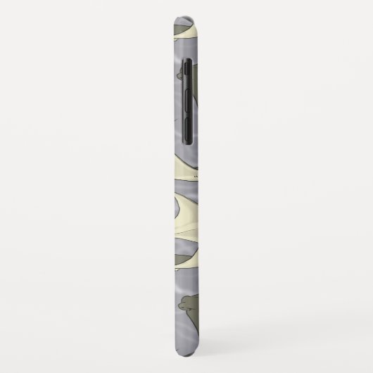 Cownose Stingray-Ozean-Muster Case-Mate iPhone Hülle (Hinten/Links)