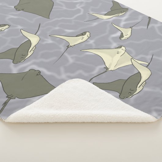 Cownose Stingray-Ozean-Muster Sherpadecke (3/4)