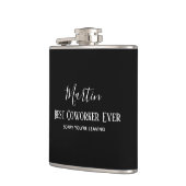 Coworker Boss Verlasse ADD-Funny-Zitat, kundenspez Flachmann (Links)