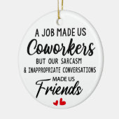 Coworker Christmas Geschenk Weihnachtsschmuck (Links)