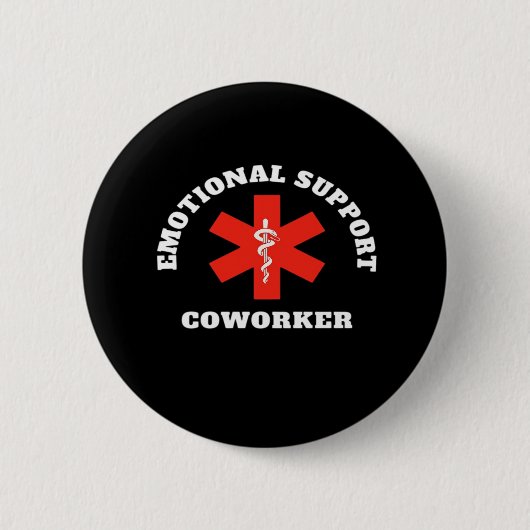 Coworker Classic für emotionale Hilfe Button (Vorderseite)