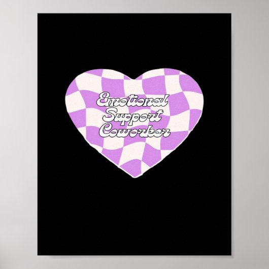 Coworker Classic für emotionale Hilfe Poster (Vorne)