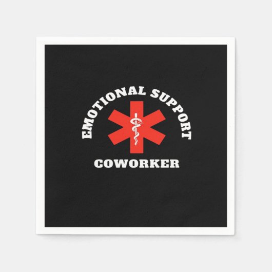 Coworker Classic für emotionale Hilfe Serviette (Vorderseite)
