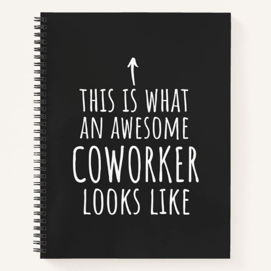 Coworker Gift, Coworker Tasse, Phantastisch Cowork Notizblock (Vorderseite)