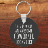 Coworker Gift, Coworker Tasse, Phantastisch Cowork Schlüsselanhänger (Vorderseite)