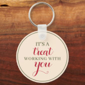 Coworker Gift Gunst Gönnerschenken Weihnachtsgesch Schlüsselanhänger (Vorderseite)