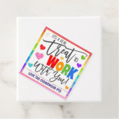 Coworker Gift Tag Geschenkanhänger (Beispiel)