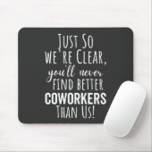 Coworker Goodbye | Umzug von Arbeitnehmern | Verla Mousepad (Mit Mouse)