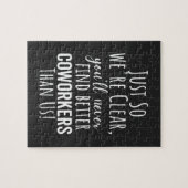 Coworker Goodbye | Umzug von Arbeitnehmern | Verla Puzzle (Horizontal)