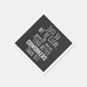 Coworker Goodbye | Umzug von Arbeitnehmern | Verla Serviette (Ecke)