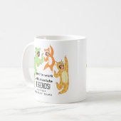 Coworker - ich arbeite mit absoluten Legenden! Ver Kaffeetasse (Vorderseite Links)