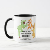 Coworker - ich arbeite mit absoluten Legenden! Ver Tasse (Links)
