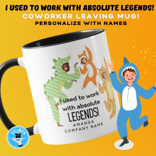Coworker - ich arbeite mit absoluten Legenden! Ver Tasse
