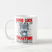 Coworker Leaving, Quitting Going Away, Job Change; Kaffeetasse (Links)