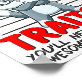 Coworker Leaving, Quitting Going Away, Job Change; Poster (Ecke)