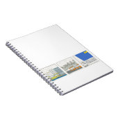 Coworker ruft SpiralNotebook heraus Notizblock (Rechte Seite)