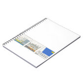 Coworker ruft SpiralNotebook heraus Notizblock (Linke Seite)