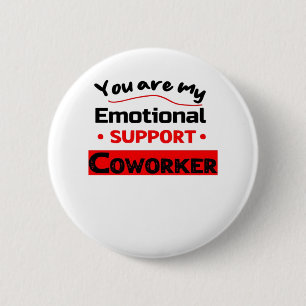 Coworker Sloth Vibes Button