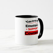 Coworker Sloth Vibes Tasse (VorderseiteRechts)