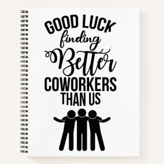 Coworker Verlass Geschenk, neues Job-Geschenk Note Notizblock