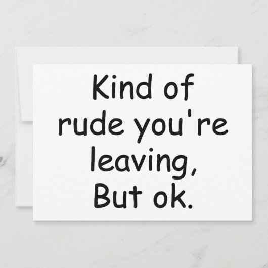 Coworker Verlasse Geschenkidee mit lustigem Sprich (Vorderseite)