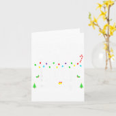 Coworkers Are Like Christmas Lights For Teacher St Karte (Gelbe Blume)