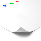 Coworkers Are Like Christmas Lights Funny Coworker Poster (Ecke)