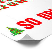 Coworkers Are Like Christmas Lights Funny Office Q Poster (Ecke)