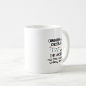 Coworkers Are Like Christmas Lights They Hang Toge Kaffeetasse (VorderseiteRechts)