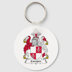Cowper Familienwappen Schlüsselanhänger